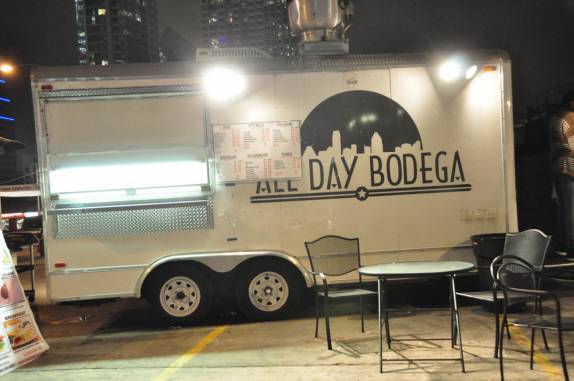 Um dos famosos carrinhos de lanche de Austin, no Texas. nos Estados Unidos